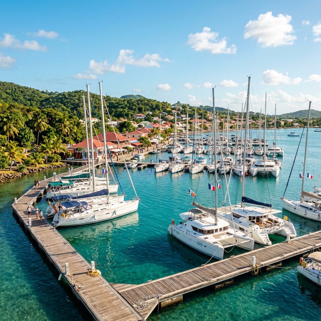 La Marina du Marin - Les Pontons