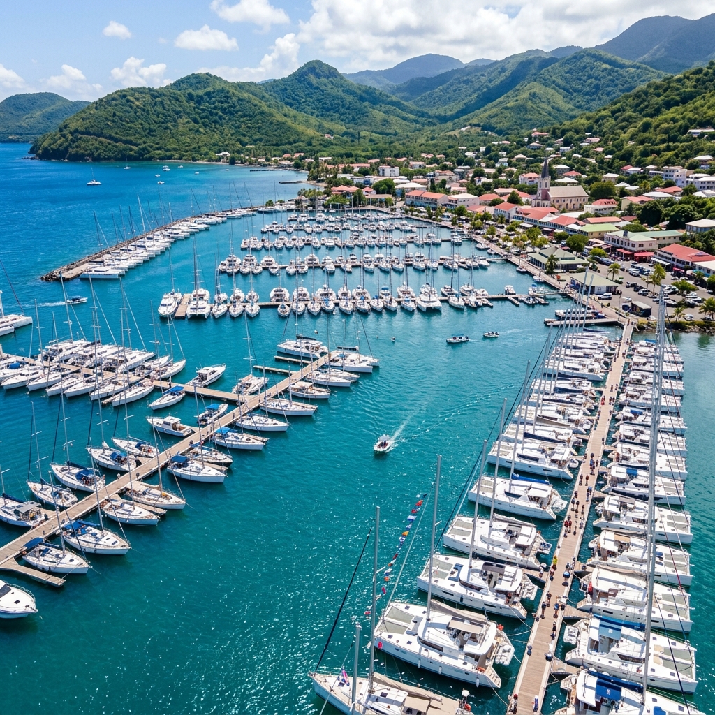 La Marina du Marin - Vue panoramique