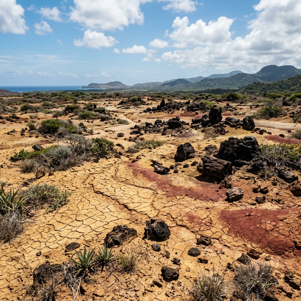 La Savane des Pétrifications - Plaine aride