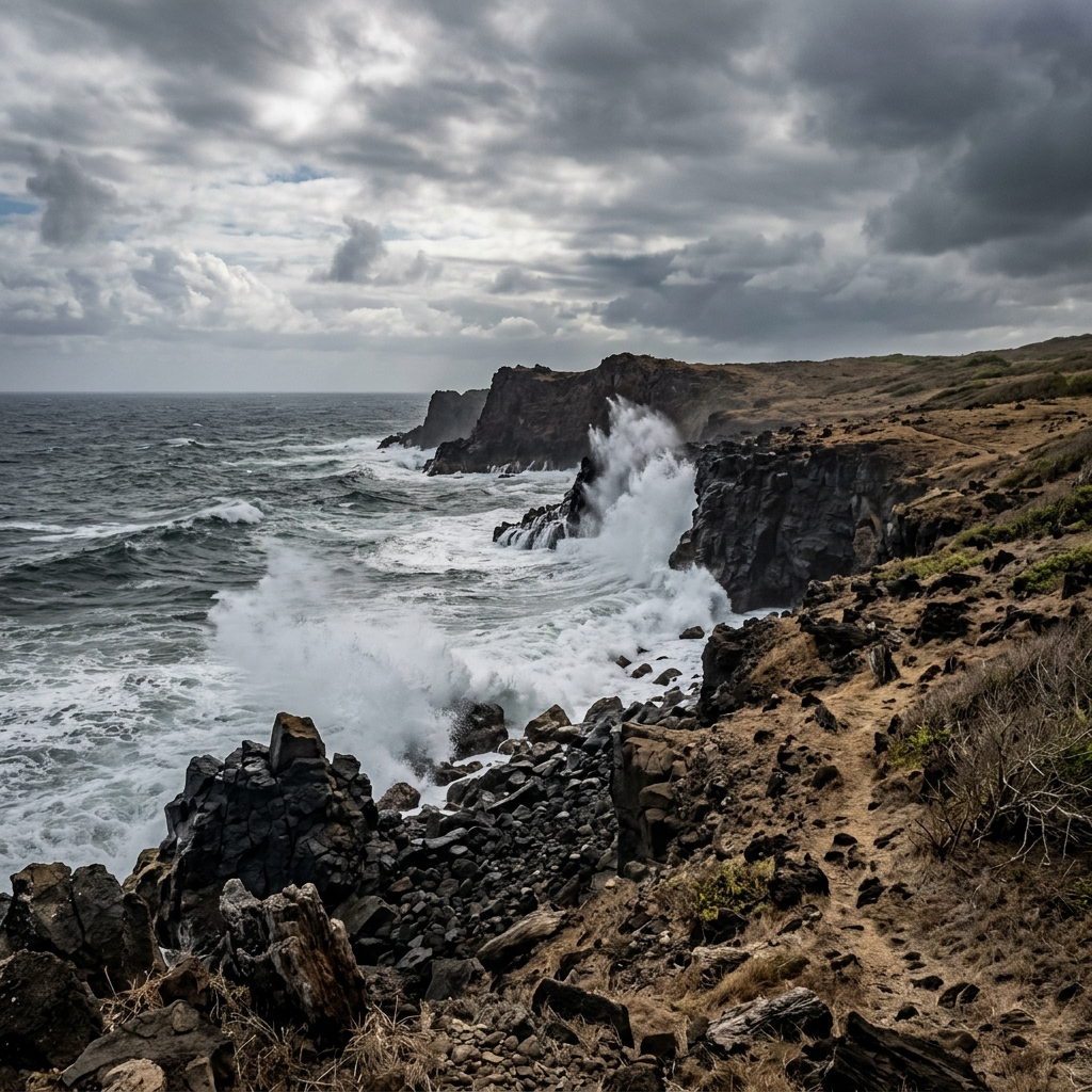 La Savane des Pétrifications - Falaises basaltiques